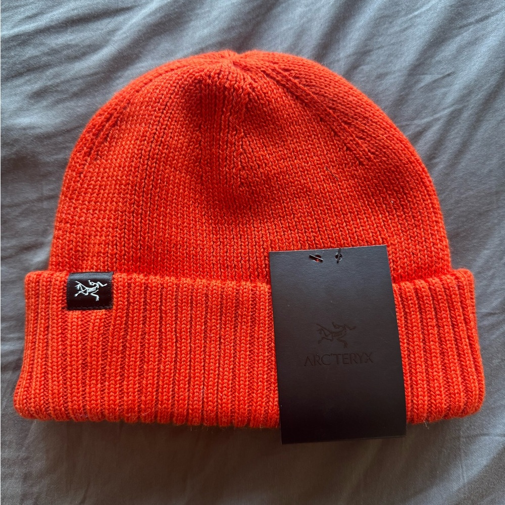 Arc'teryx Orange Knit Beanie
